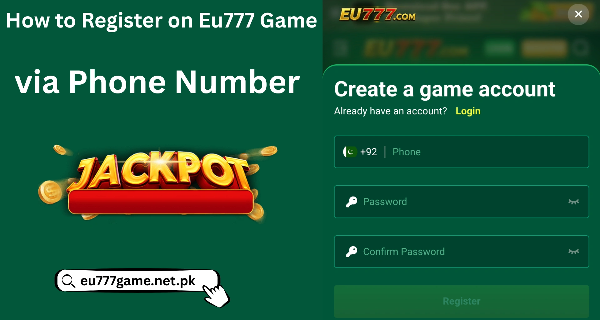 eu777 game register